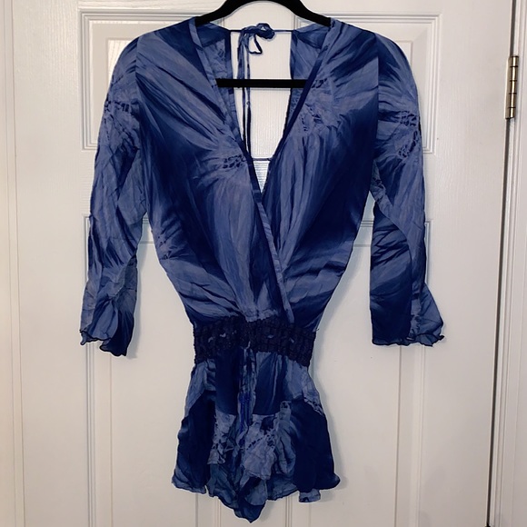 Khush Blue Romper - Picture 4 of 6
